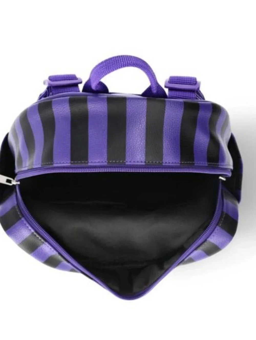 Wednesday Addams Nevermore Academy Women's Striped Mini Backpack
